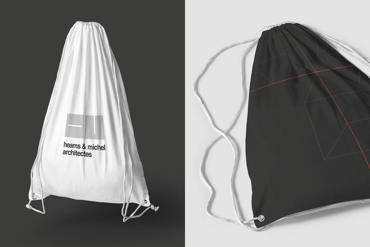 sac à dos promotionnel avec logo sur mesure moderne et design fait par ComCoop agence de communication et webmarketing Nice