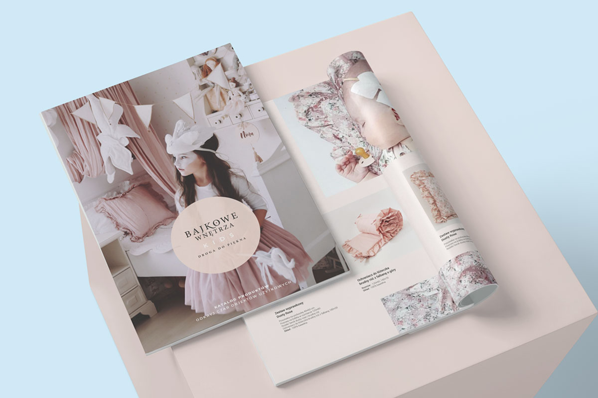 catalogue de décoration d'intérieur pour enfant imaginé par agence de communication et webmarketing ComCoop