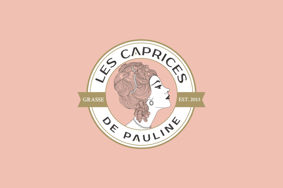 Logo rose haut de gamme imaginé par agence de communication et marketing ComCoop