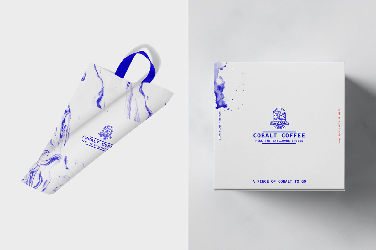 packaging design et tote bag moderne pour marque américaine agence de communication et webmarketing internationale ComCoop